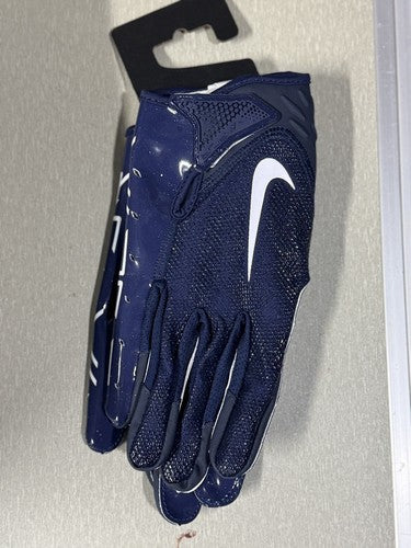 BRAND NEW NIKE SUPERBAD  XL/G/G SFIA CERTIFIED FOOTBALL/RUGY BLUE GLOVES