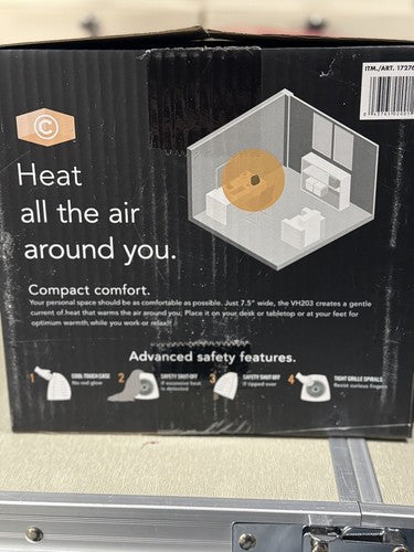 NEW VORNADO 2 PACK PERSONAL SPACE HEATER VH203 2 HEAT SETTINGS FAN MODE