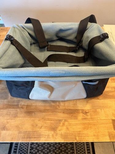 Kurgo Rover Heather Booster Dog Car Seat Small Dogs Keeps Pet Secure in Car