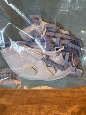 Demansi Children’s Protective Masks 5-Pack KN95 Style Respirator Valved NEW