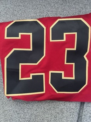 Nike NFL San Francisco 49ers Christian McCaffrey #23 On Field Red Jersey L New