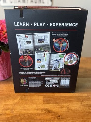 Brand New ESPN Virtual Reality Interactive Book Set VR Goggles 128 Pg Medals