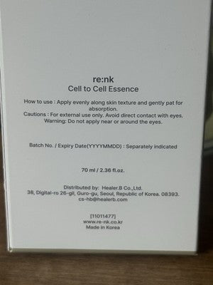 Re:NK Cell to Cell Essence-70ml/2.4 fl.oz-Korean Luxury Anti-Aging Treatment NEW