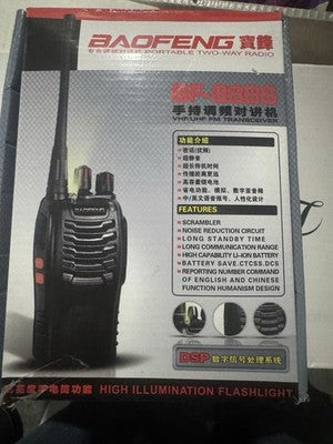 Baofeng Portable Two Way Radio VHF/UHF FM Transceiver High Illumination Light