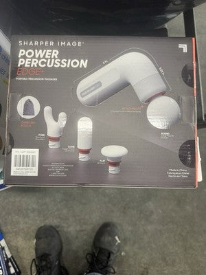 Sharper Image Power Percussion Edge+ Portable Percussion Massager