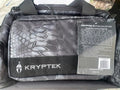 Kryptek Ethos Range Bag: Water-Resistant, Zippered w 2 Removable Pistol Sleeves