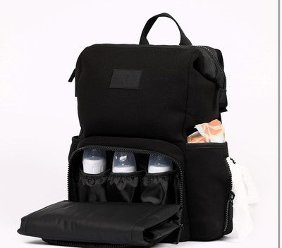 AUGIE DEAN DIAPER CHANGING BAG TOTE-FOLD OUT STATION STROLLER STRAPS WATERPROOF