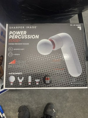 Sharper Image Power Percussion Edge+ Portable Percussion Massager