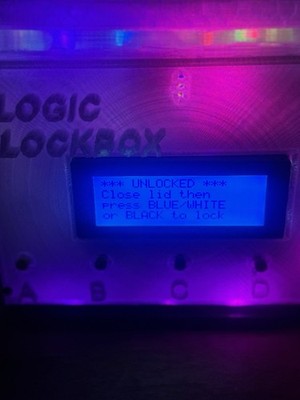STEM Logic Lock Box – Interactive Puzzle Safe  Lights, 60+ Sounds, & 150+ Quest