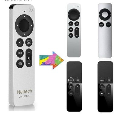 BRAND NEW UNIVERSAL APPLE REMOTE CONTROL MODEL AP1868AL SILVER 3rd GENERATION
