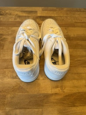Women Nike Court Vision Low Casual Sneakers Shoes White/White CD5434-100