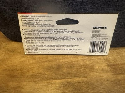 Marinco 103RN Weatherproof Cover Threaded Ring 20A 30A 125V Marine Grade New