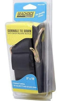 Seachoice Gunwale Tie Down Boat Strap, 16 Ft Durable Polyester J Hook