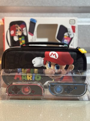 NEW SUPER MARIO BROS GAME TRAVELER GOPLAY ACTION PACK CASE, GOPLAY ACTION GRIPS