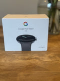 GOOGLE PIXEL WATCH LTE FITBIT POLISHED SILVER STAINLESS STEEL CASE/ACTIVE AVEC