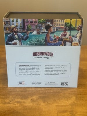 Boardwalk Savannah GA 1000 Piece Puzzle by James Poai New Sealed Iconic Scene
