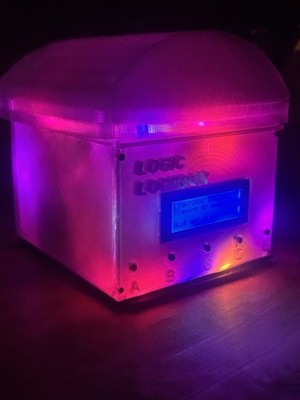 STEM Logic Lock Box – Interactive Puzzle Safe  Lights, 60+ Sounds, & 150+ Quest