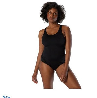 Speedo Women's Swimsuit One Piece Endurance Ultraback Solid Contemporary Cut 16