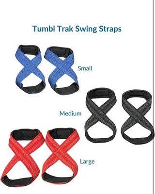 Gymnastics Bar Swing Straps Bar Training, 3 Sizes Included Prevents Injuries