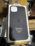Apple Silicone Case with MagSafe for iPhone 15 Plus - Black