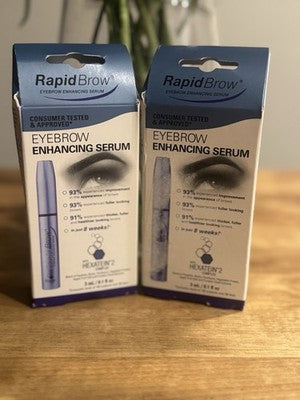 2x Brow & Eyebrow Enhancing Serum Enhancer Growth Conditioner 3ml! 2 Pack New