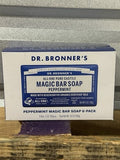Dr. Bronner’s All-Pure Castile Magic Bar Soap – Peppermint 5 Oz (6-Bar Box)