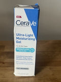 CeraVe Ultra Light Moisturizing Gel For All Skin Types 1.75oz./52ml New In Box