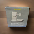 Hey Day 3 in 1 Charger for iPhone Watch and AirPod -  White New