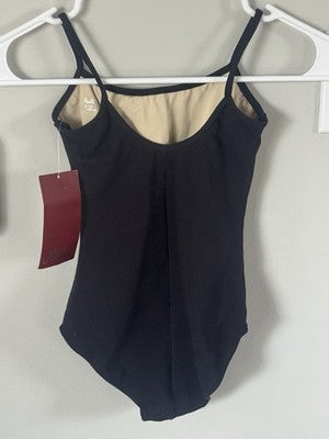 Mirella Swimsuit One Piece Womens Small Black Halter Bralette Swim Classic 8-10