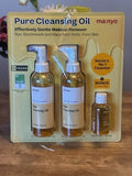 Brand New ma:nyo Pure Cleansing Oil Set 2 x 200ml + 55ml Travel Vegan Korea
