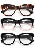 Reading Glasses for Women Oprah Blue Light Reading Glasses w/ Spring Hinge,