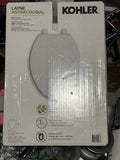 Brand New Kohler Layne Antimicrobial Slow-Close Elongated Toilet Seat - White