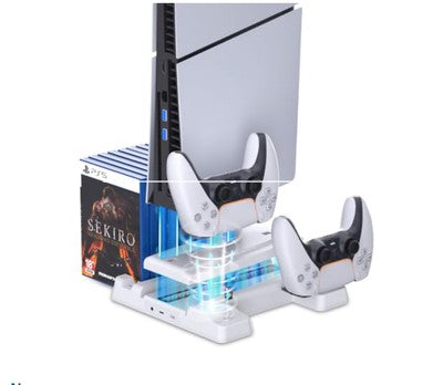 PS5 Stand PS5 Slim Stand with Cooling Station and Controller Charging Station