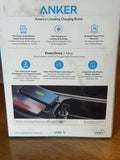 Brand New Anker Power Drive 2 Alloy Ultra Compact 24W Car Charger W/ 2 Power Prt