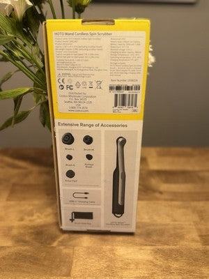 HOTO Wand Cordless Spin Scrubber