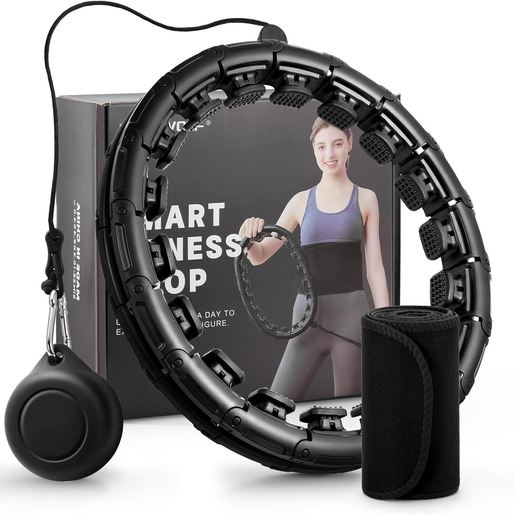Weighted Fit Hoop Plus Size for Adult Weight Loss, 32 Detachable Links Smart