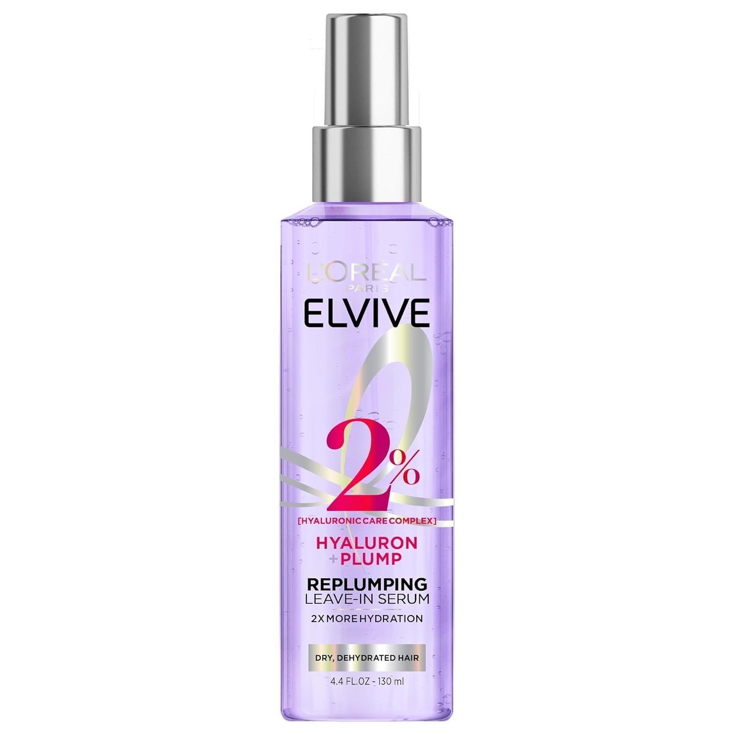 L'Oreal Paris Elvive Hyaluron Plump Moisture Plump Hair Serum 4.4 Fl Oz