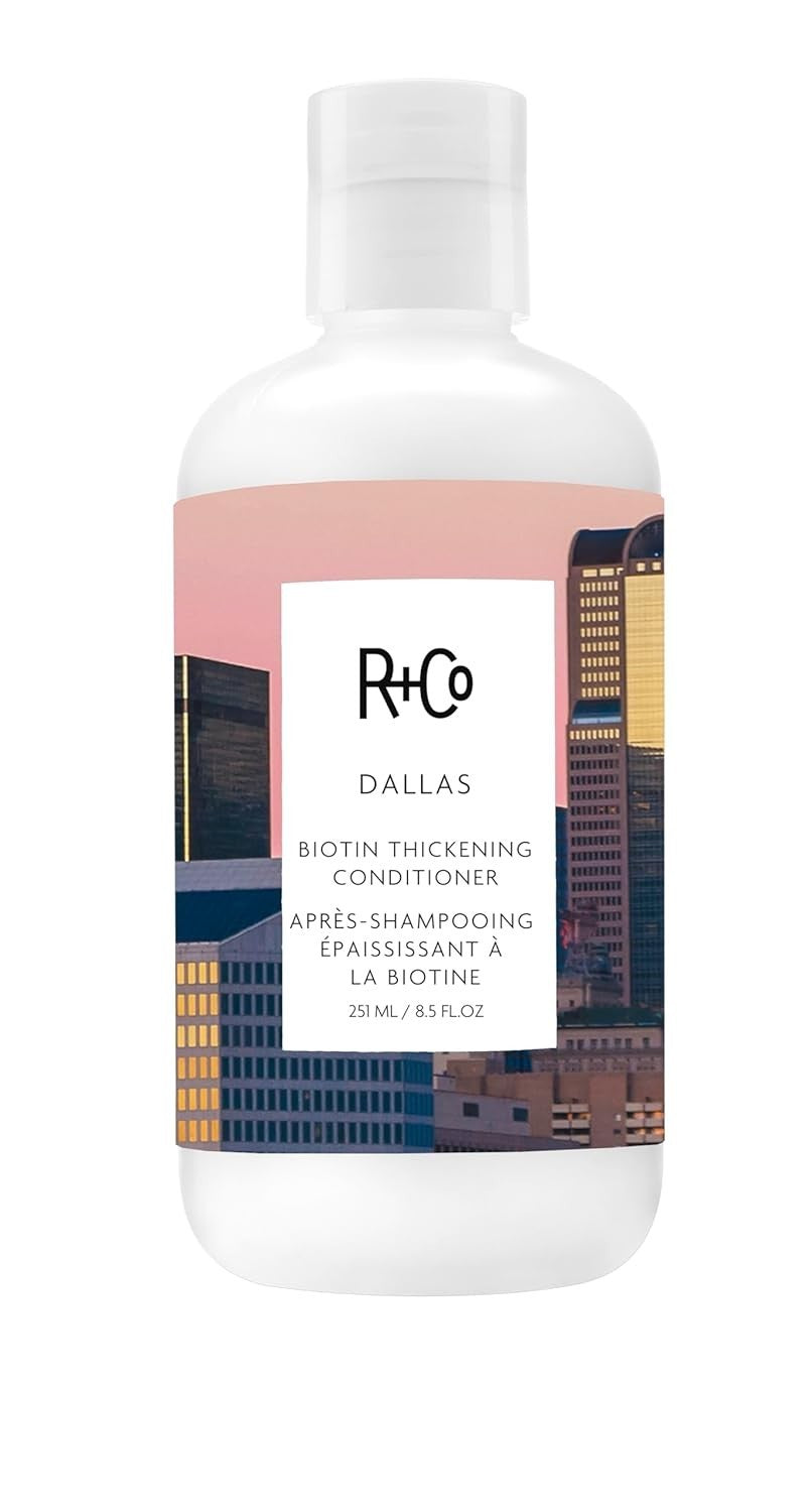 R+Co Dallas Biotin Thickening Conditioner | Weightless Hydration, Vegan Enhance