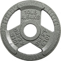 Olympic Cast Iron Plate Weight Plate for Strength Training 10 lbs Weight-Lifting