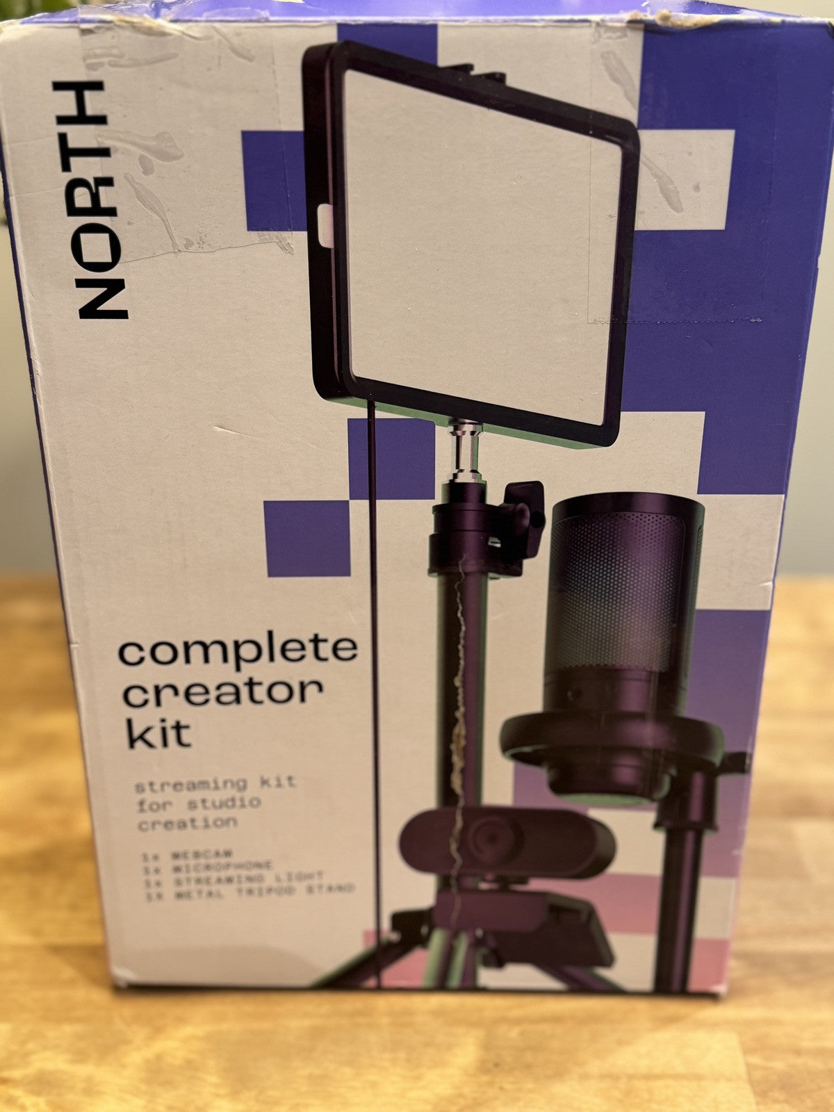 North Complete Creator Streaming Kit Mint Condition HD Web Cam,