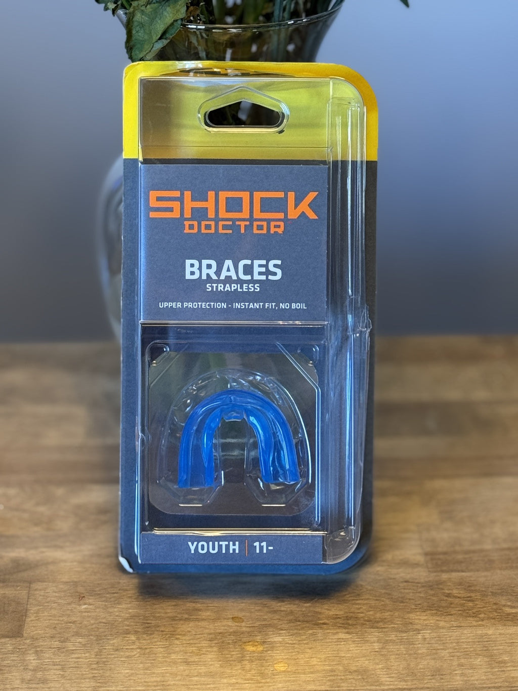 BRAND NEW SHOCK DOCTOR BRACES STRAPLESS UPPER PROTECTION INSTANT FIT NO BOIL