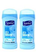 2 Pack - Suave 24 Hour Protection Powder Invisible Solid Deodorant, 2.6 oz each